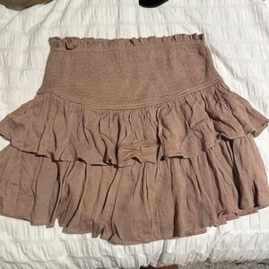 Brown/tan skort!!